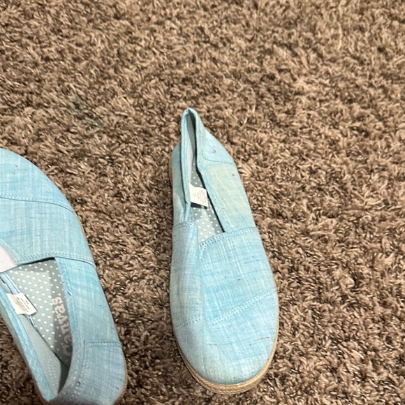 Skechers Light Blue Women's Flats - Picture 6 of 6